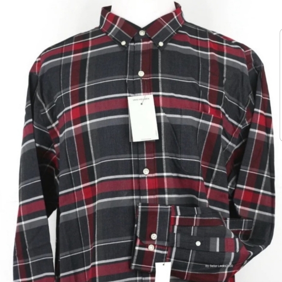 Van Heusen Shirt Stain Shield Long Sleeve Regular Fit size 2XL - Picture 2 of 5